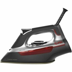 CHI 13101 Steam Iron‎ Titanium Infused Ceramic Soleplate One Size For Parts ONLY